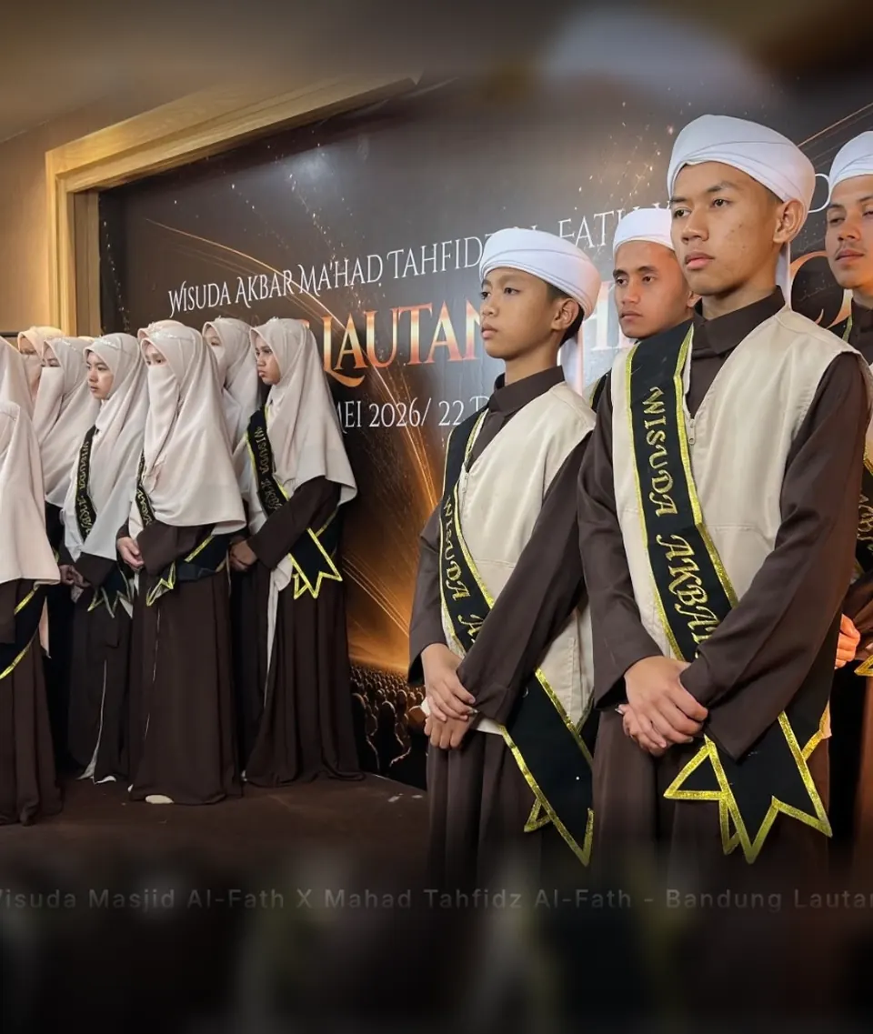 Wisuda santri Ma'had Tahfidz Al-Fath